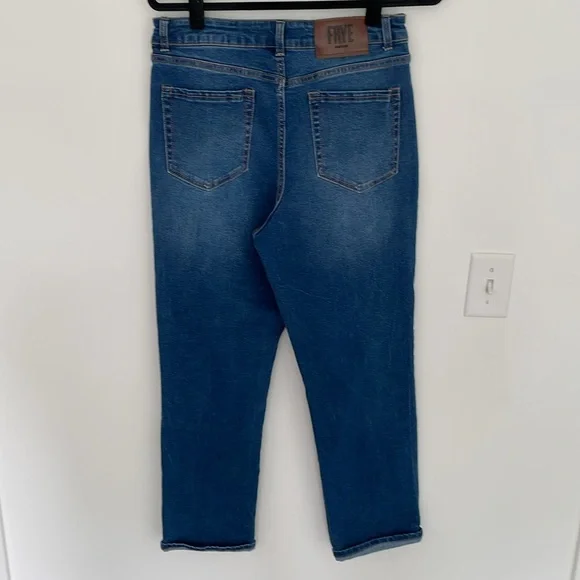 FRYE Women's Blue Jeans - Size 8/29 - Picture 2 of 3
